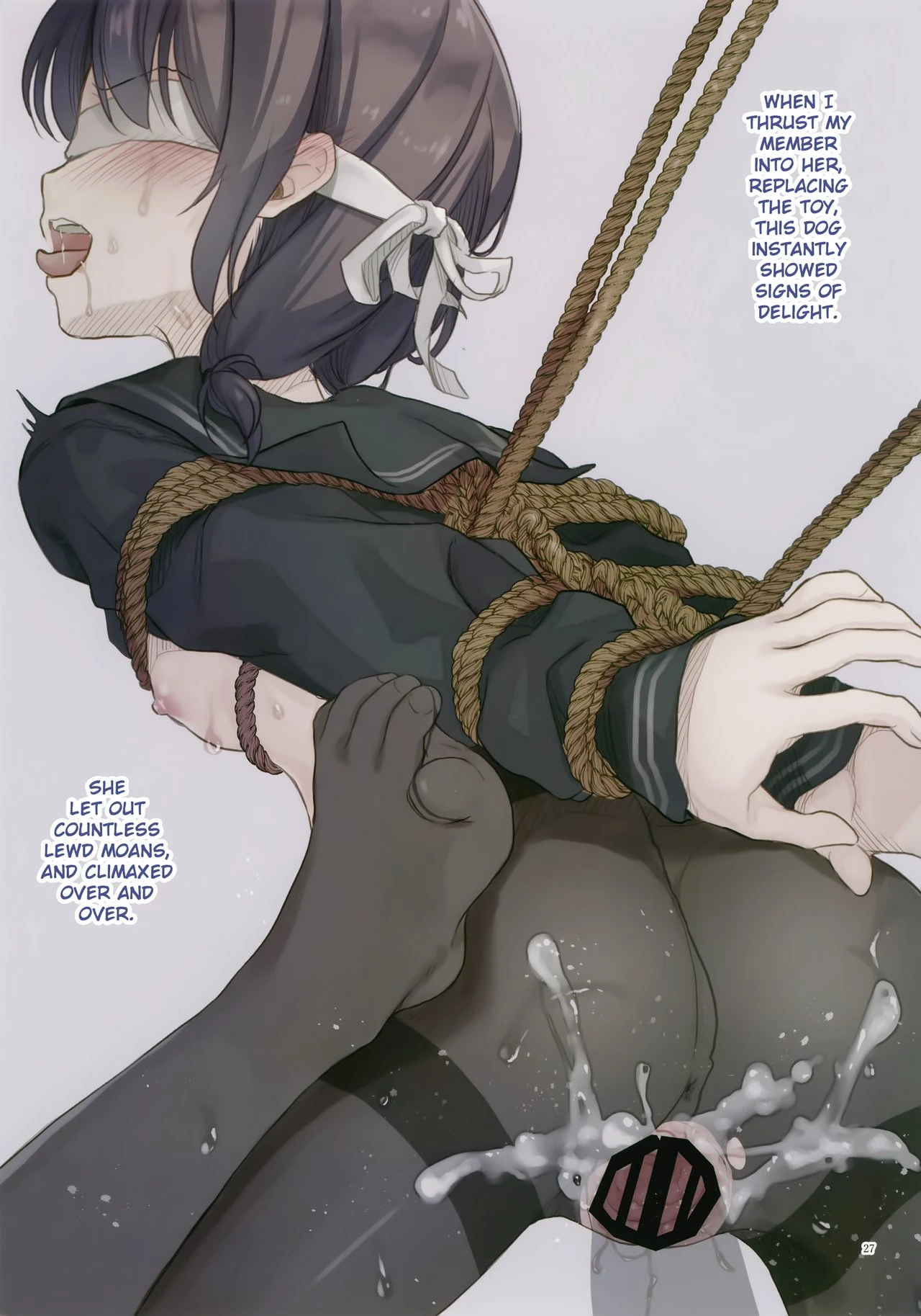 JC x Bondage x Exhibitionism porn comic picture 26