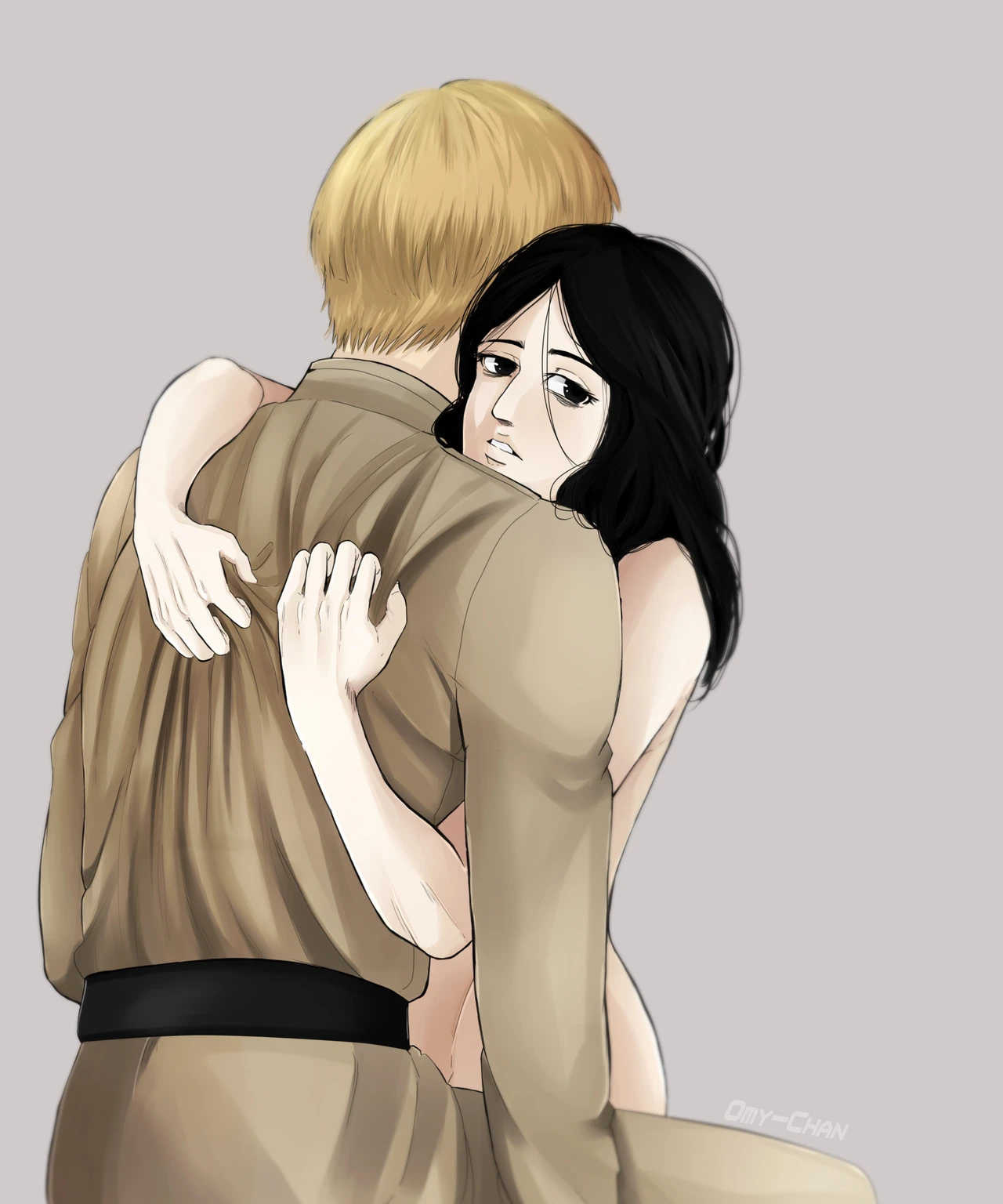 Jean x Pieck porn comic picture 1