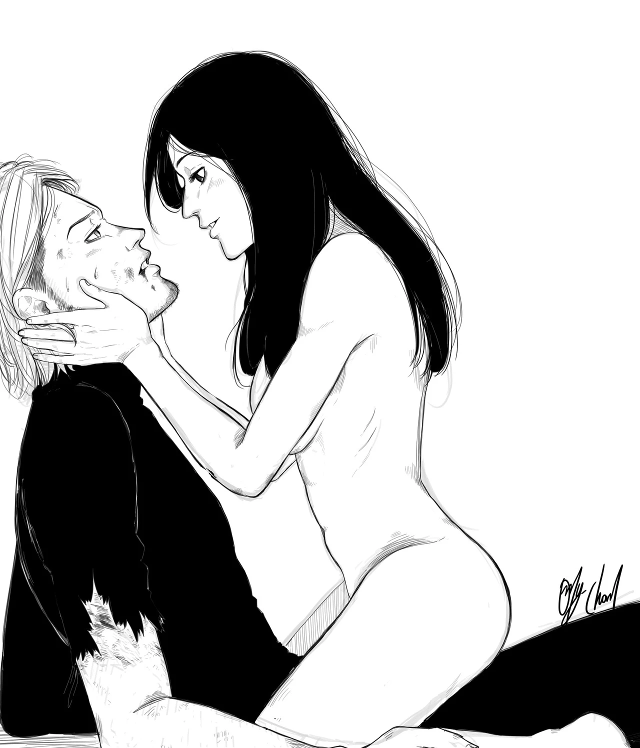 Jean x Pieck porn comic picture 3