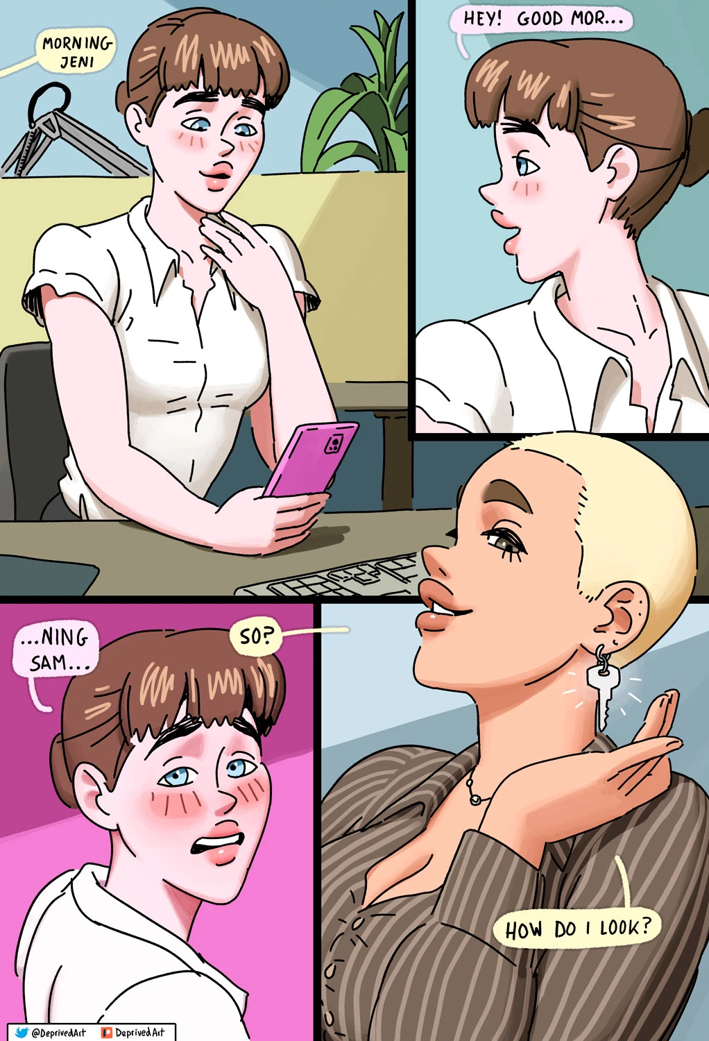 Jeni's Progress & A Helping Hand porn comic picture 9
