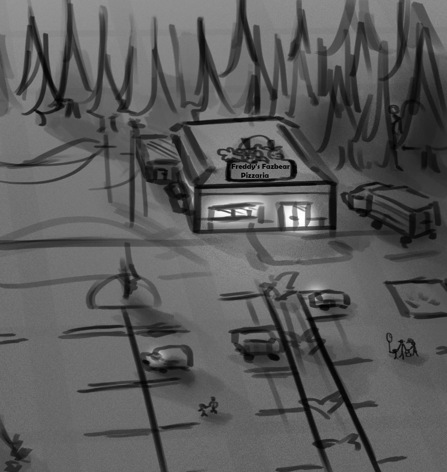 Jeremy's last night at Freddy's bad ending porn comic picture 2