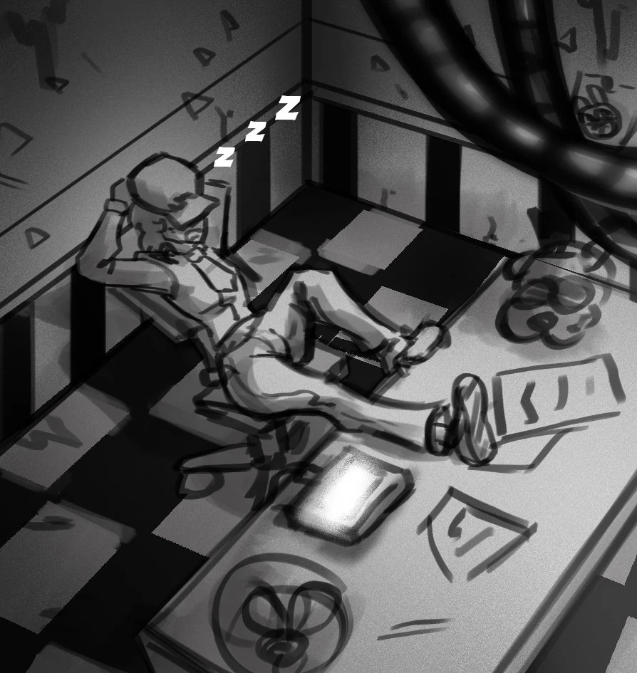 Jeremy's last night at Freddy's bad ending porn comic picture 21