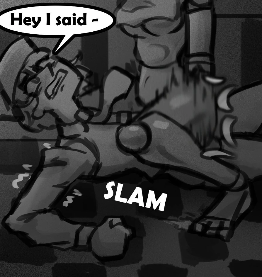 Jeremy's last night at Freddy's bad ending porn comic picture 47