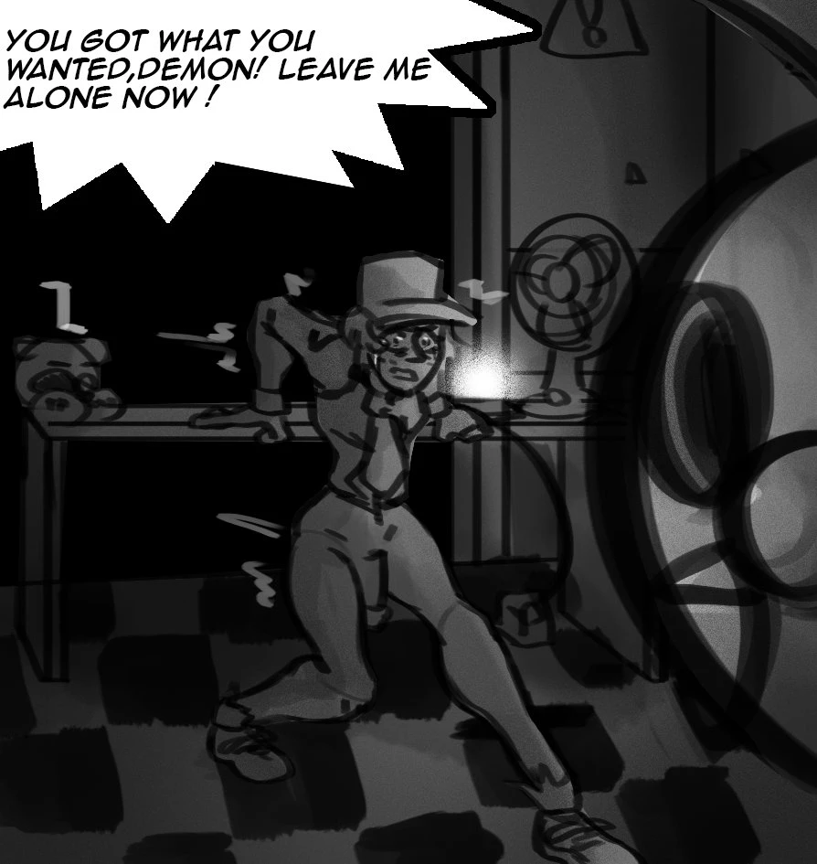 Jeremy's last night at Freddy's bad ending porn comic picture 55