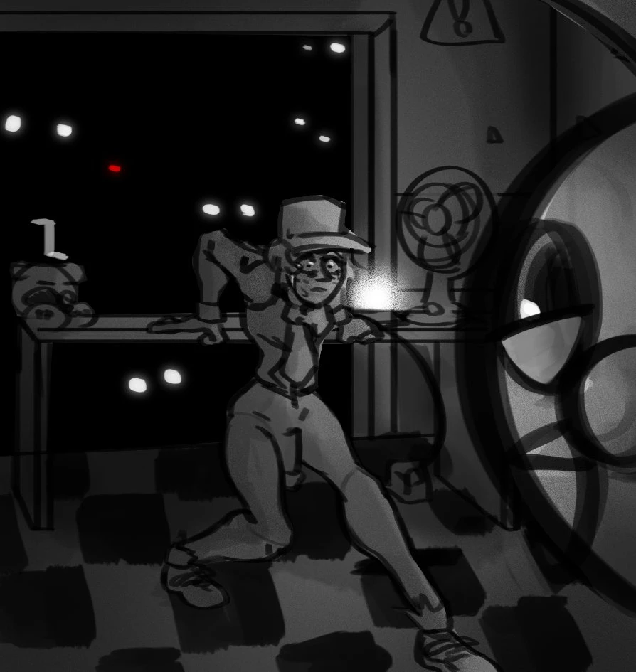 Jeremy's last night at Freddy's bad ending porn comic picture 56