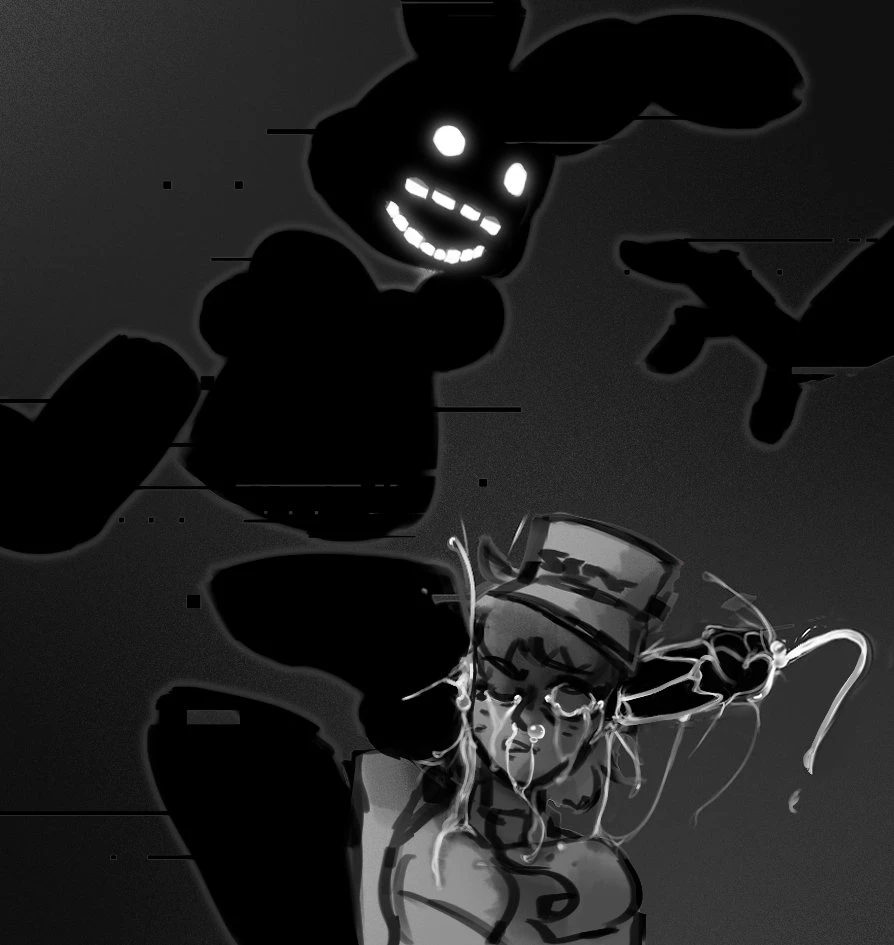 Jeremy's last night at Freddy's bad ending porn comic picture 71