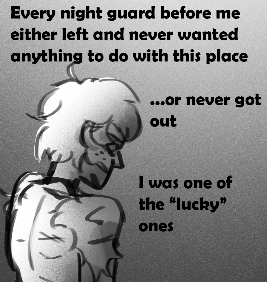 Jeremy's last night at Freddy's bad ending porn comic picture 92