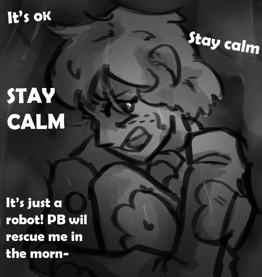 Jeremy's last night at Freddy's midnight snack ending porn comic picture 16