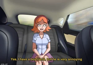 Jessica - Waifu Taxi porn comic picture 1