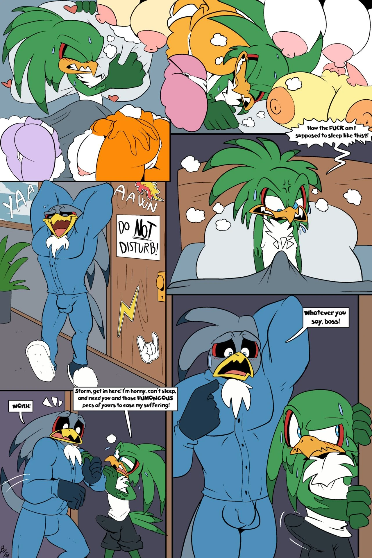 Jet's Stress Reliever porn comic picture 1