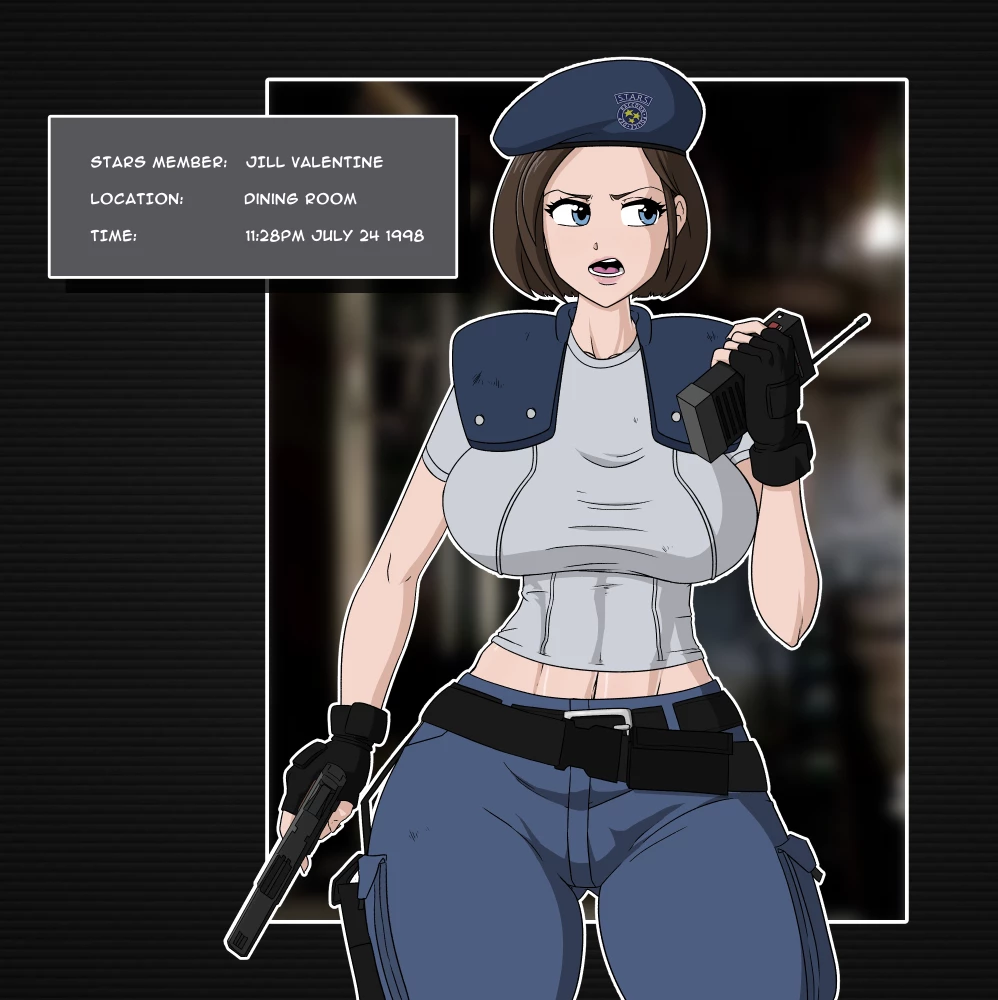Jill Valentine Damage Progression porn comic picture 1