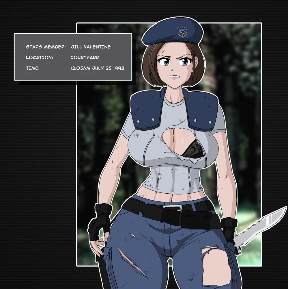 Jill Valentine Damage Progression porn comic picture 2