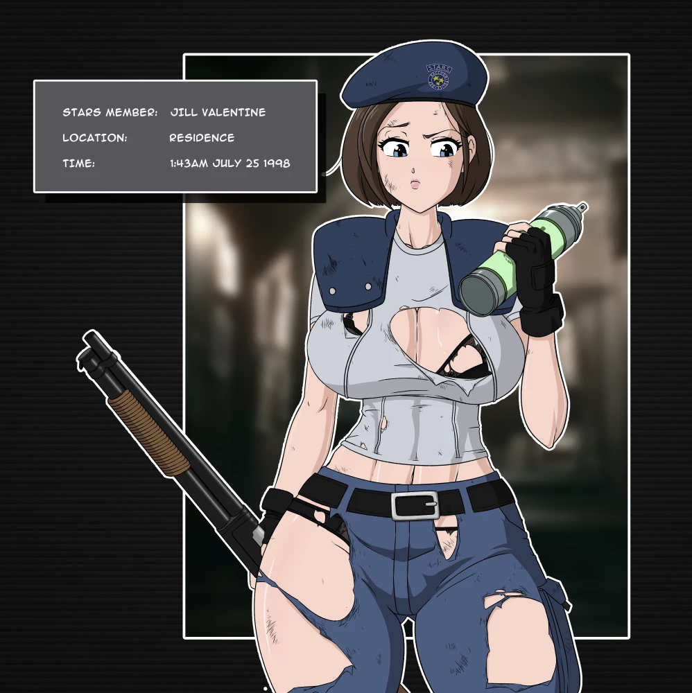 Jill Valentine Damage Progression porn comic picture 3