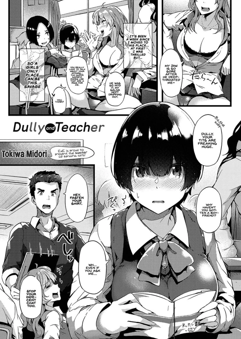 Jimiko To Sensei | Dully And Teacher porn comic picture 1