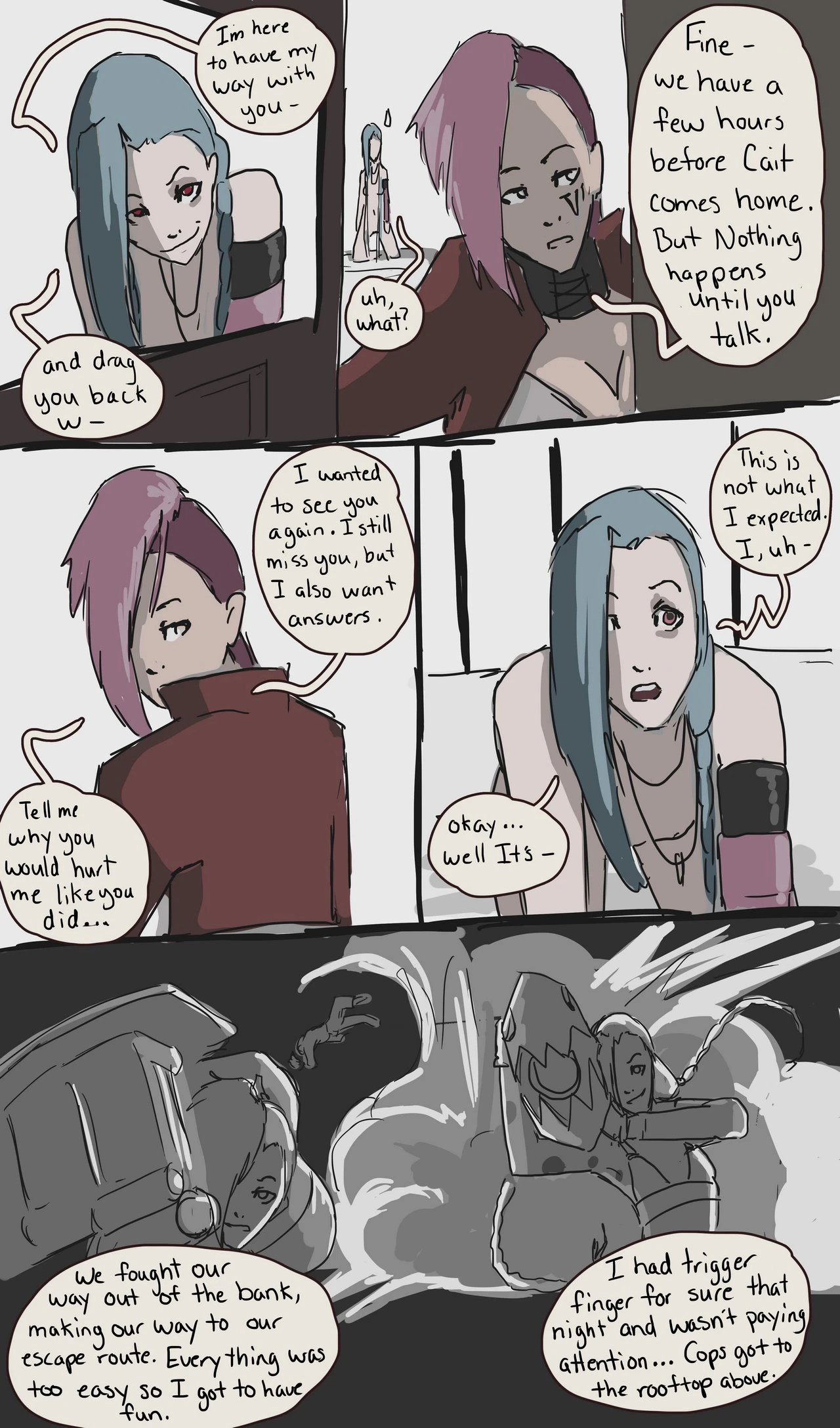 Jinx is coming! porn comic picture 17