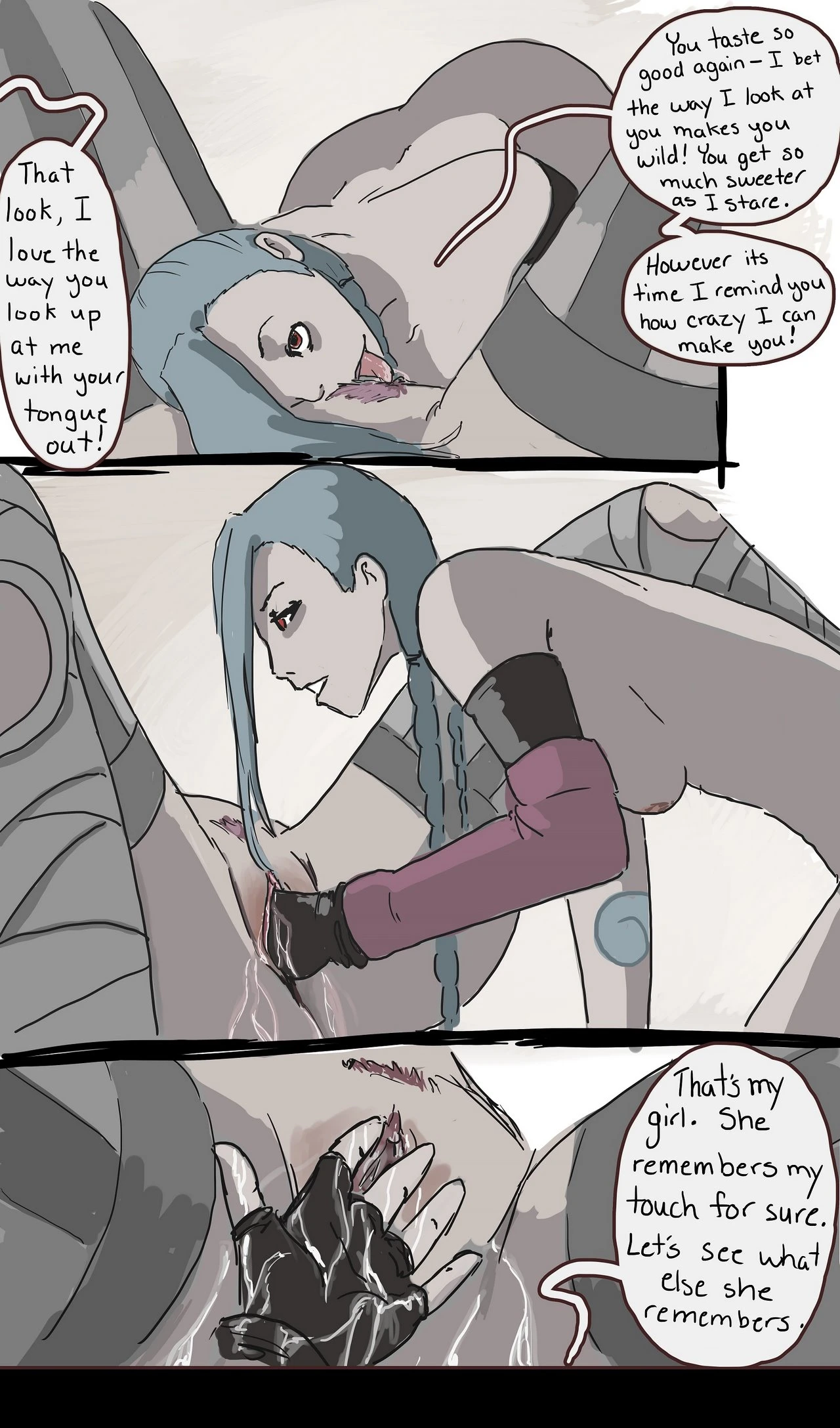 Jinx is coming! porn comic picture 21