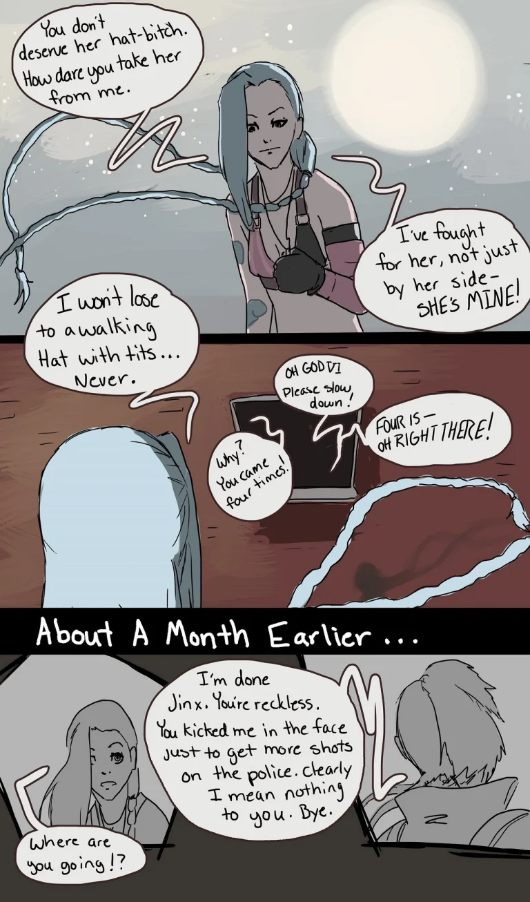 Jinx is coming! porn comic picture 4