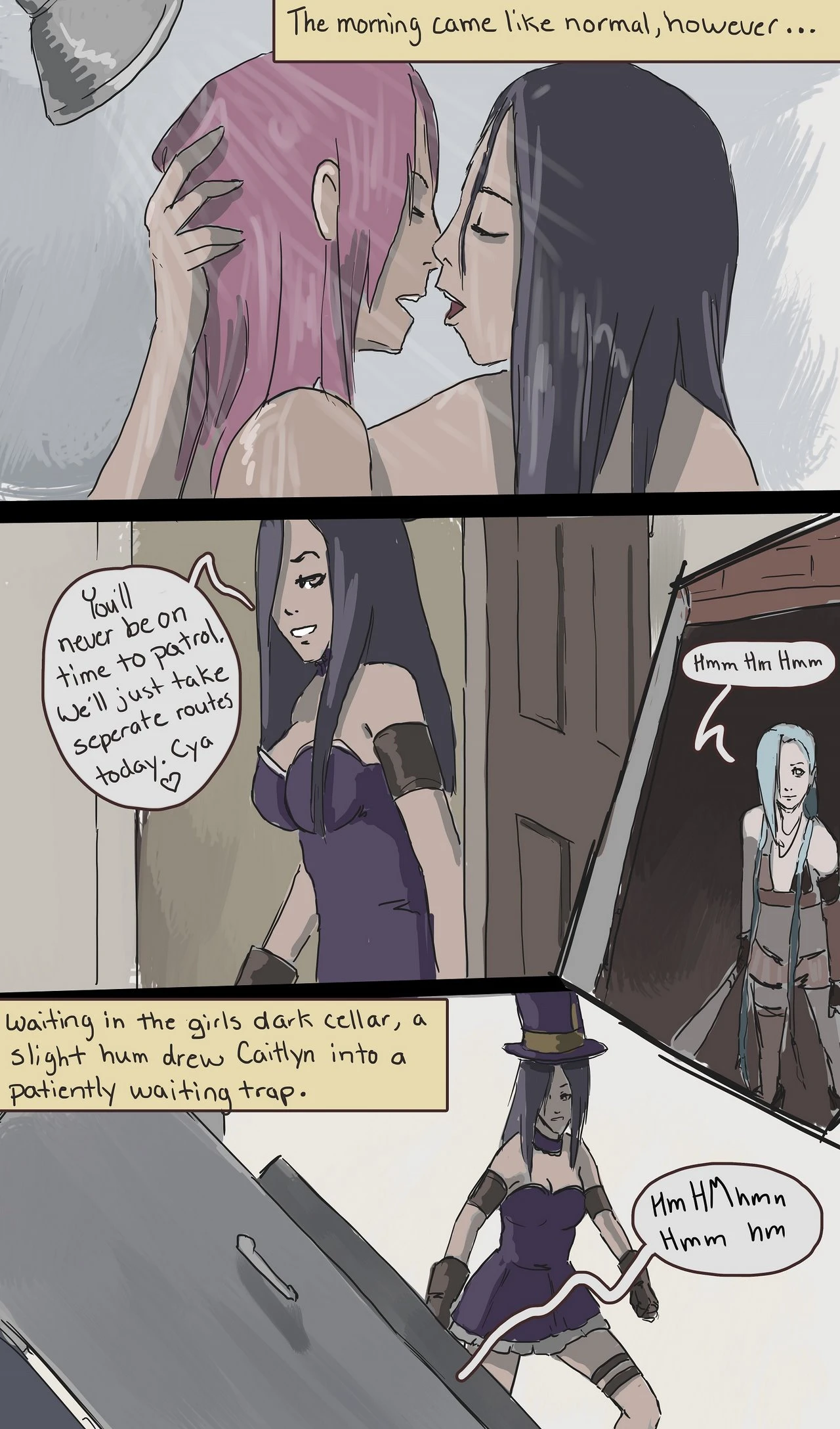 Jinx is coming! porn comic picture 7