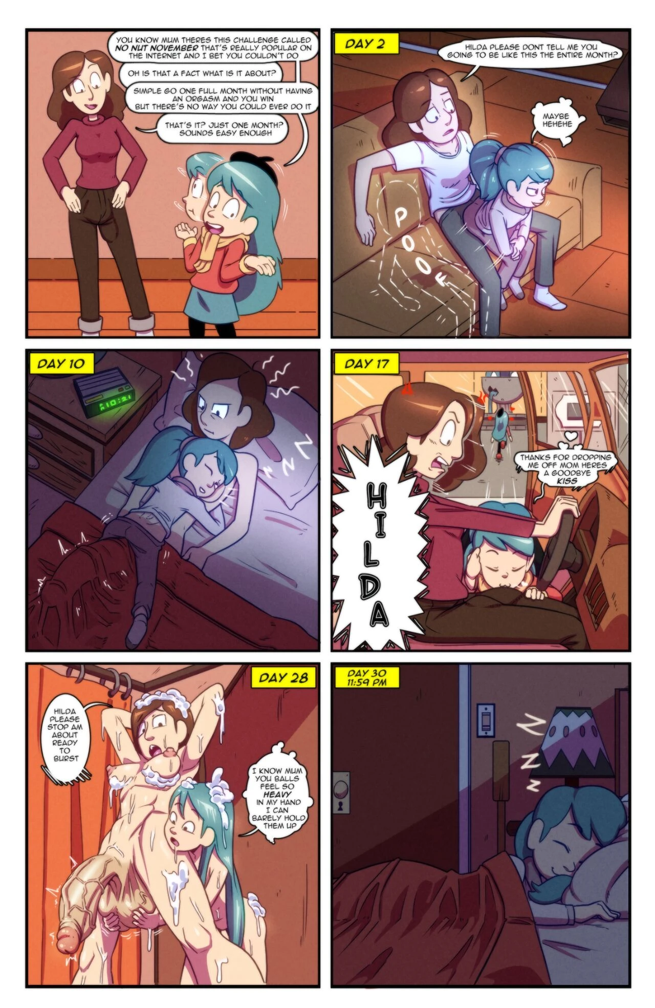 Johanna & Hilda porn comic picture 4