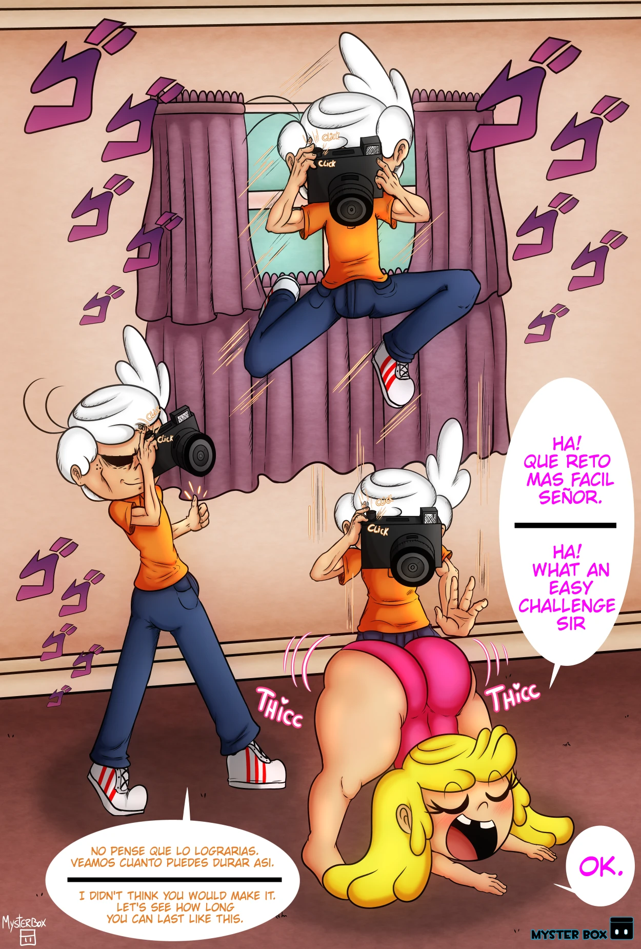 JojO' Lola pose porn comic picture 2