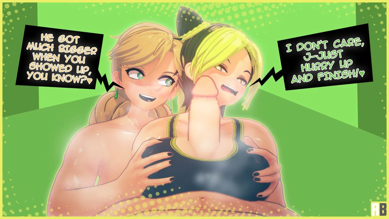 Jolyne and Holly porn comic picture 8