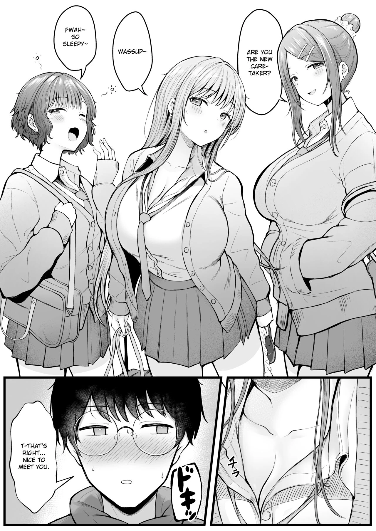 Joshiryou Kanrinin no Boku wa Gal Ryousei ni Furimawasarete masu porn comic picture 4