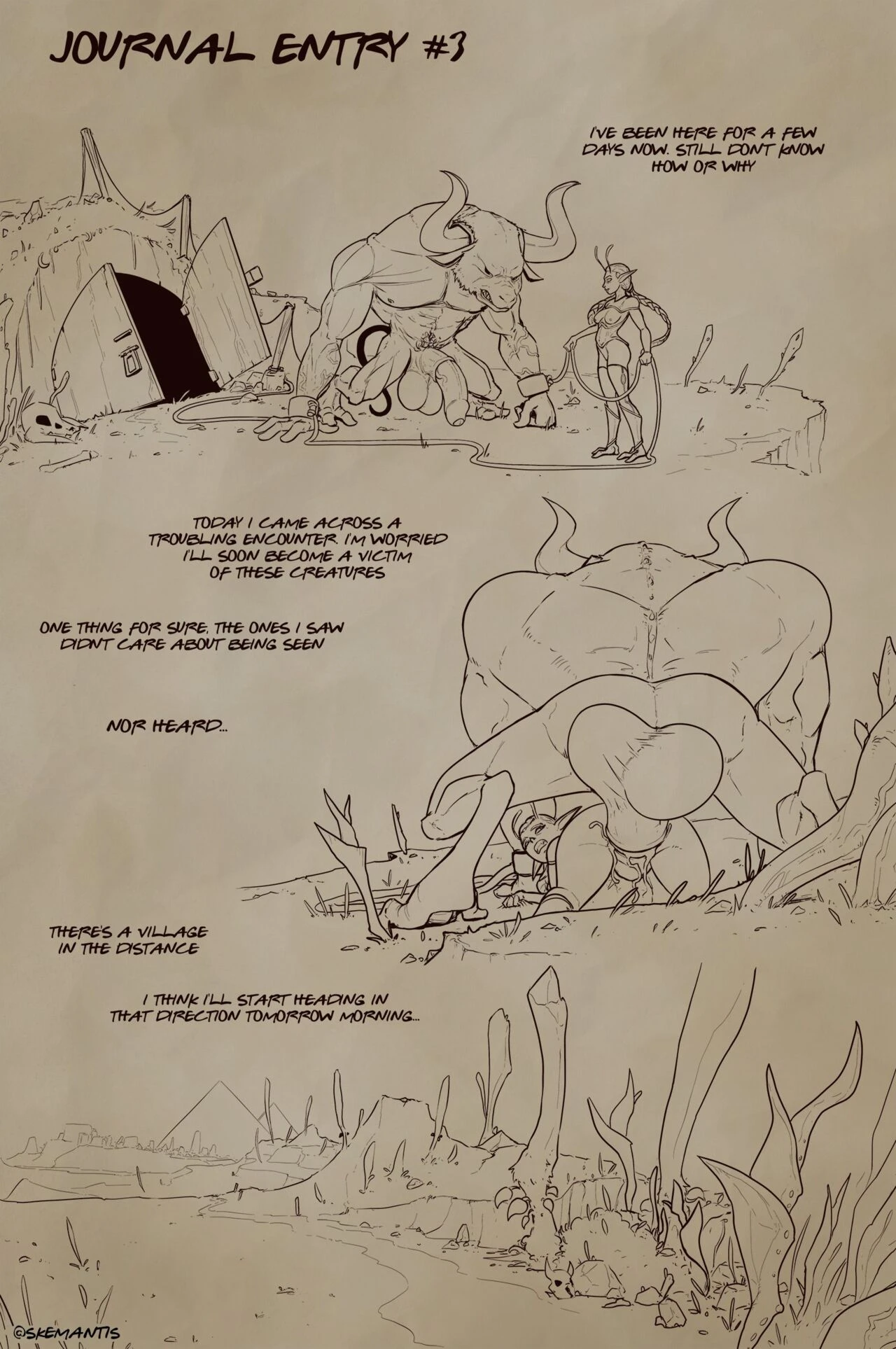 Journal Entries porn comic picture 3