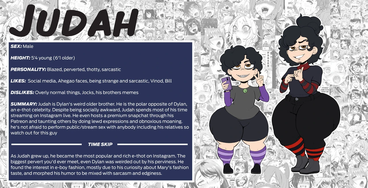 Judah Roberts (Femboy E-Thot) porn comic picture 1