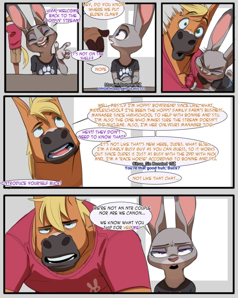 Judy and Buck porn comic picture 7