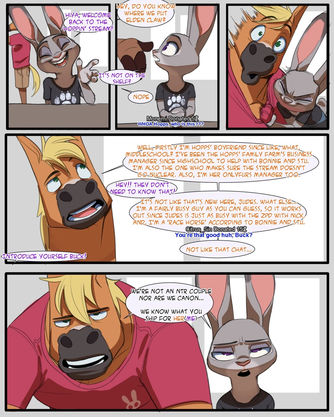 Judy and Buck porn comic picture 7