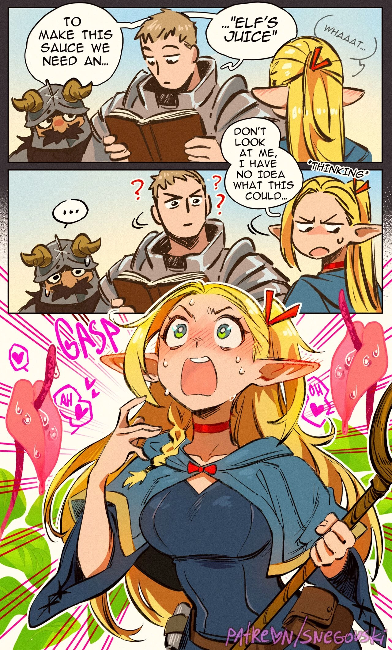 Juicy Marcille porn comic picture 1