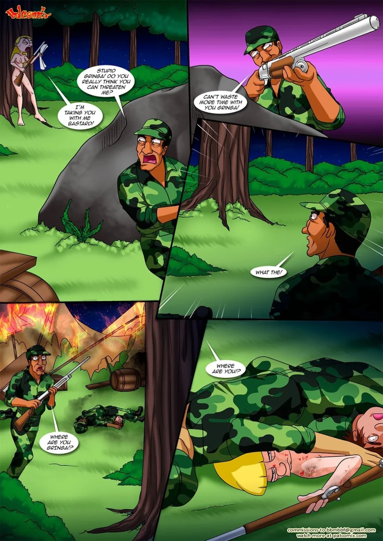 Jungle hell 4 porn comic picture 11