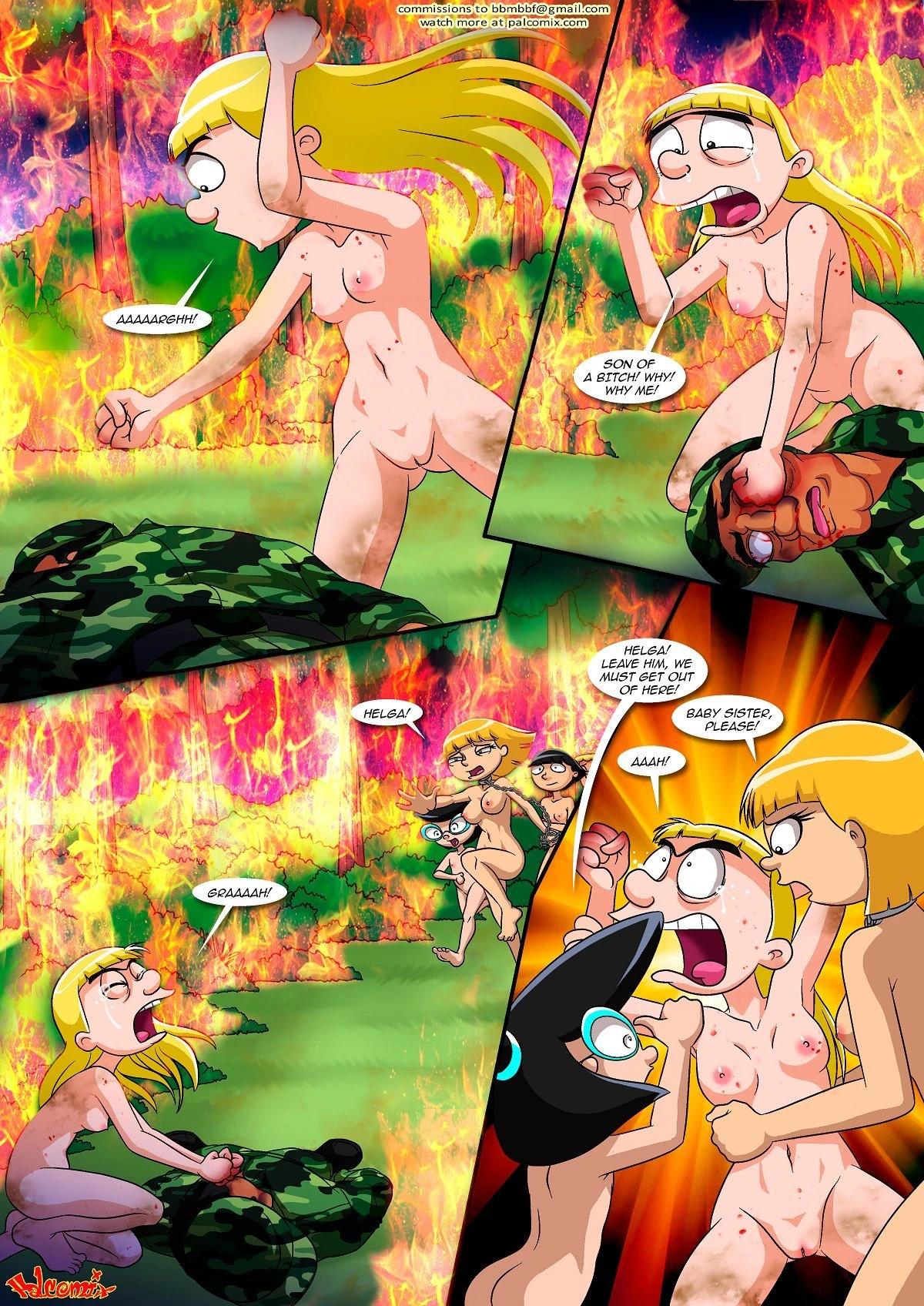 Jungle hell 4 porn comic picture 14