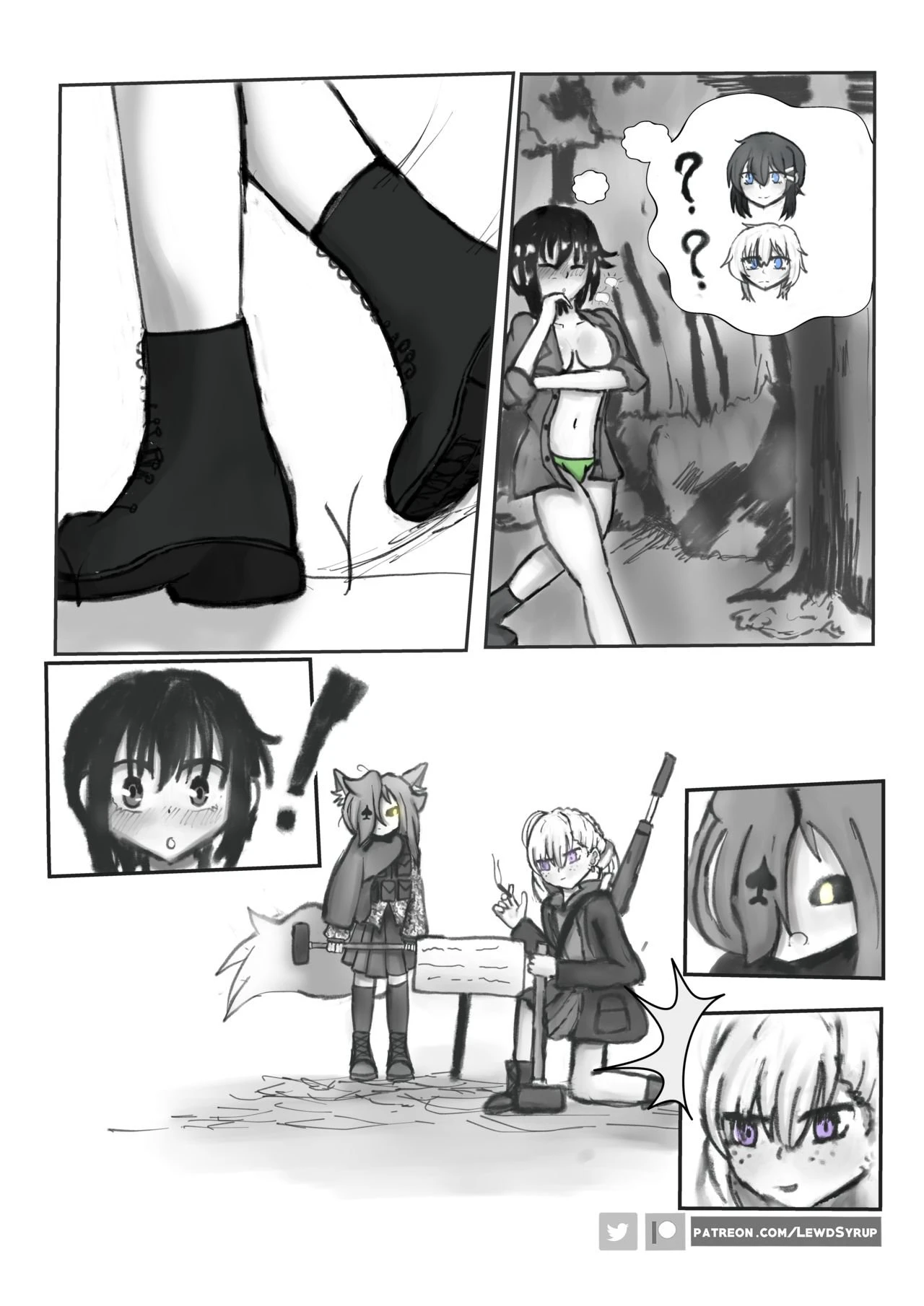 Jungle Pleasures porn comic picture 2