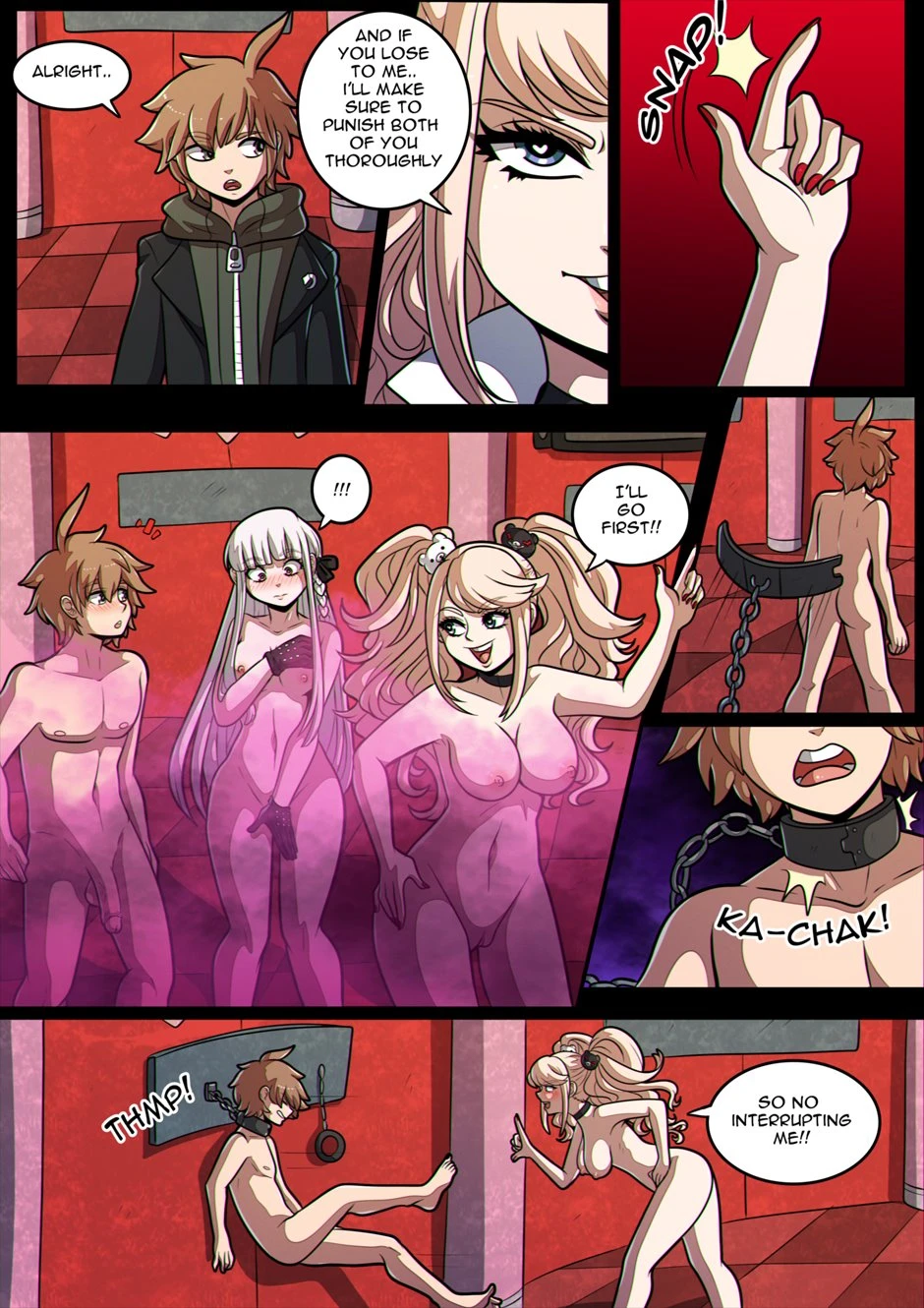 Junko's Despair Game porn comic picture 10
