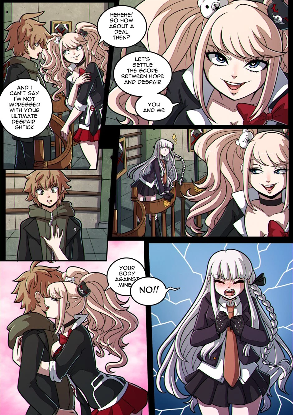 Junko's Despair Game porn comic picture 5