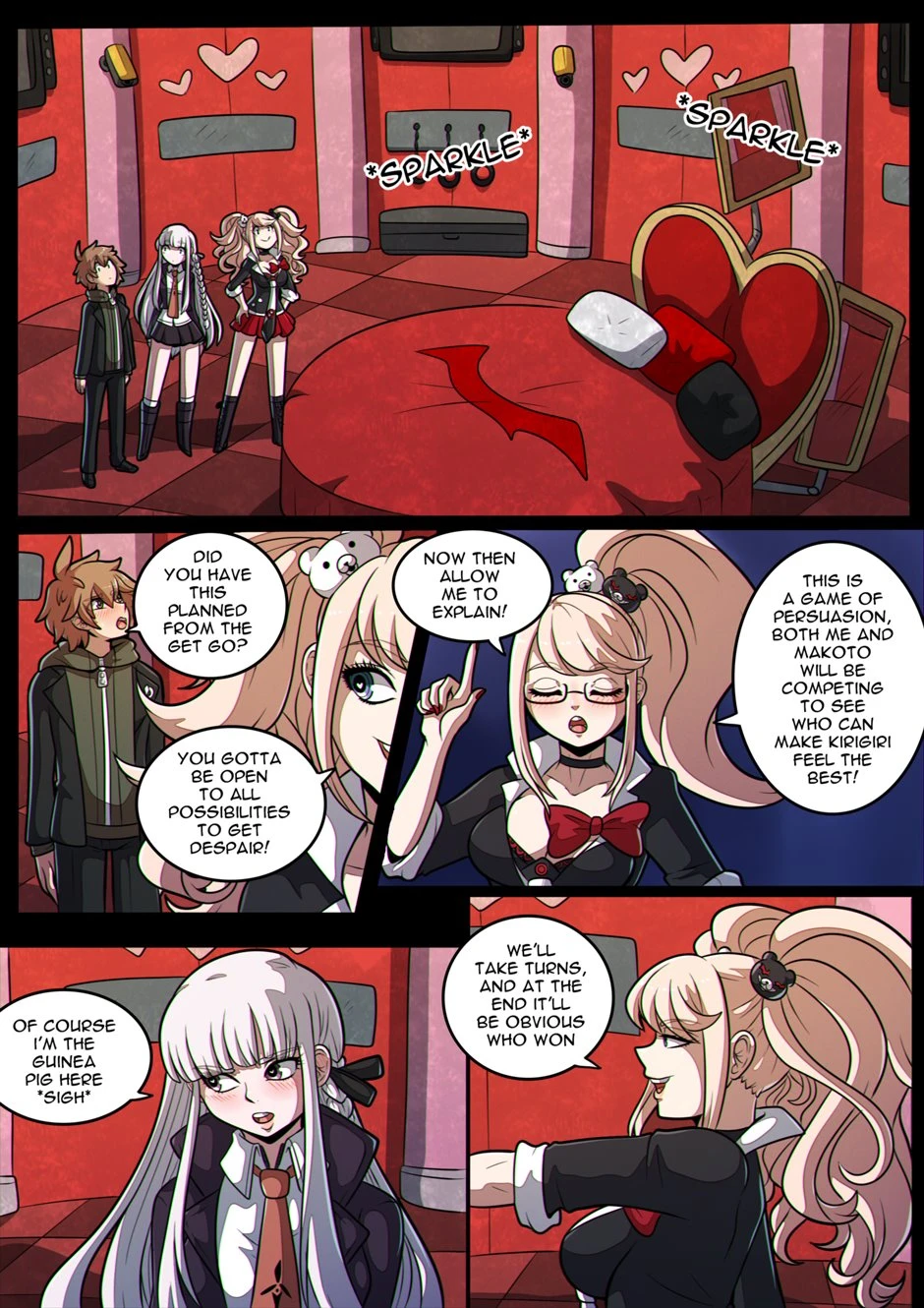 Junko's Despair Game porn comic picture 9