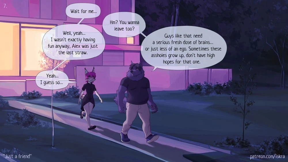 Just a Friend porn comic picture 8