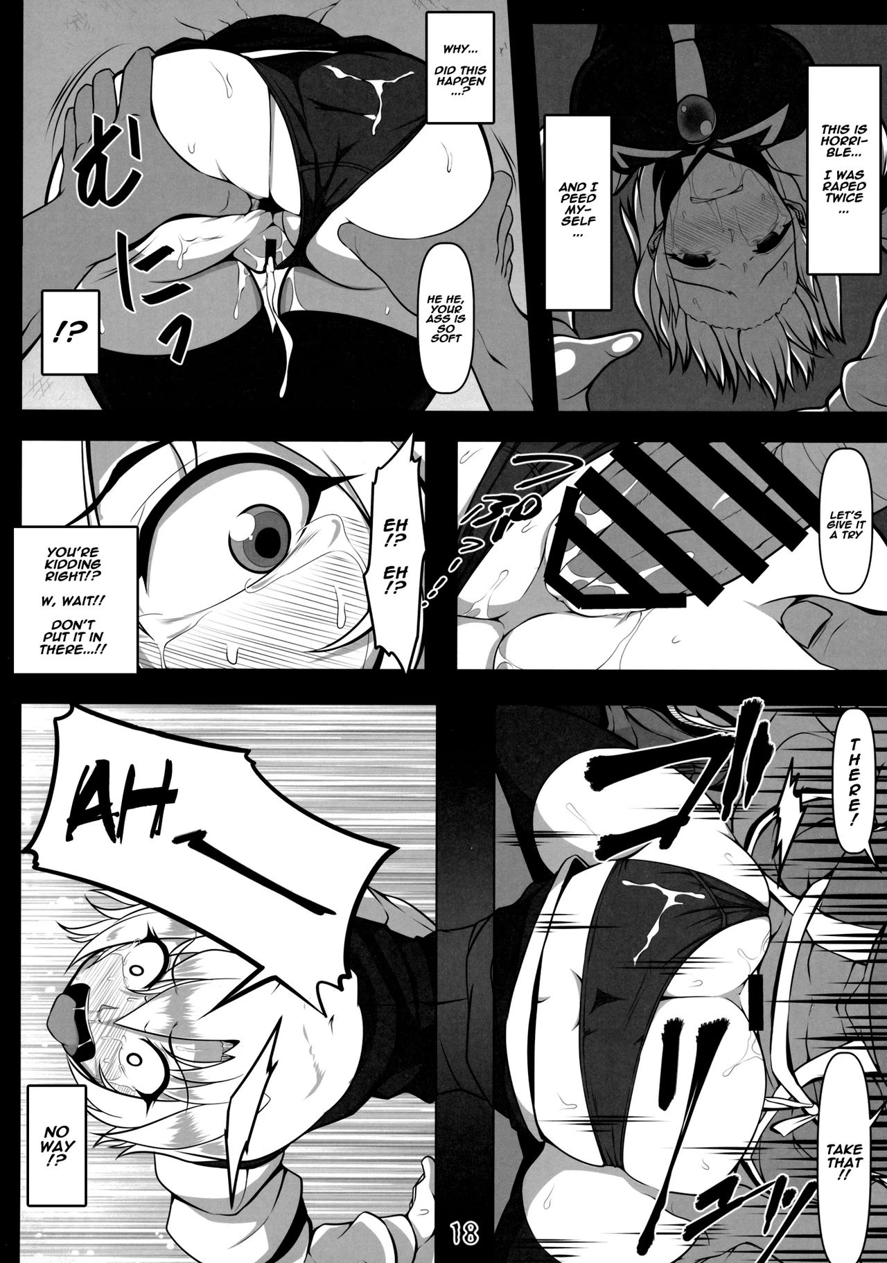 Kabeshiri Lunasa porn comic picture 17