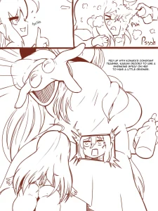 Kagami & Konata porn comic picture 1