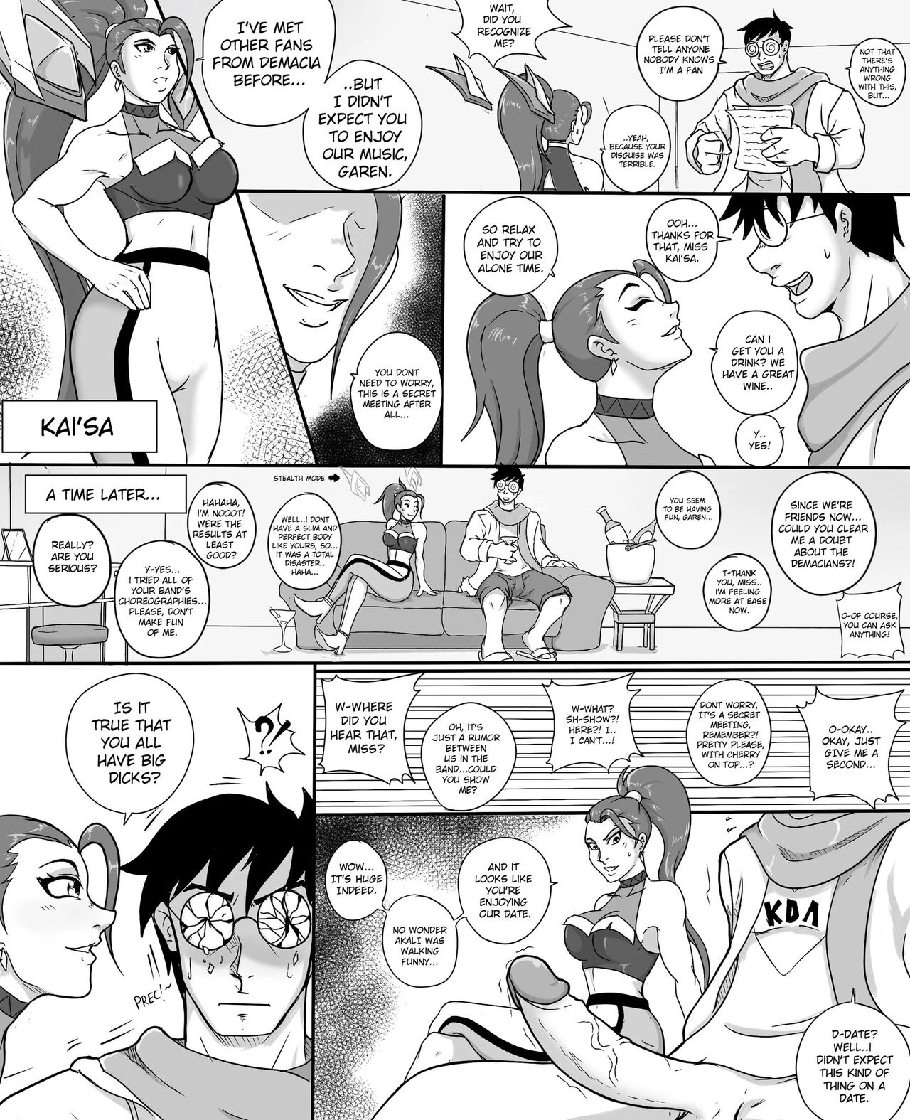 Kai'sa's Meet & Greet porn comic picture 3