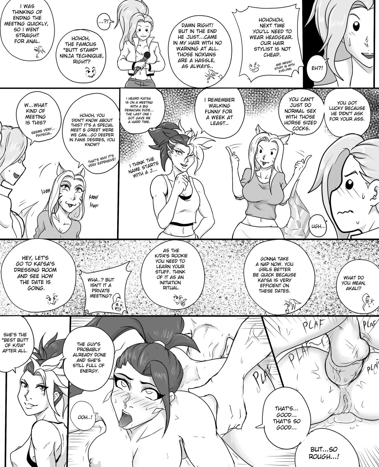 Kai'sa's Meet & Greet porn comic picture 7