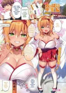 Kaiun! Oppai Eto Musume ~Tora Musume Ema & Ushi Musume Momiji Hen~ porn comic picture 1