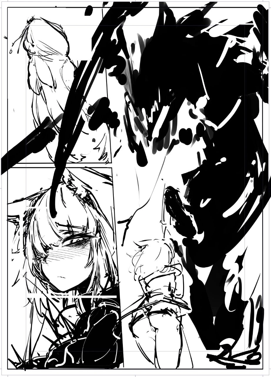 Kal'tsit porn comic picture 29