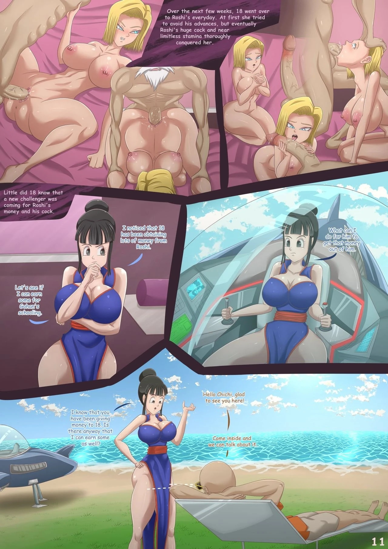 Kame's Continuous Conquest porn comic picture 13