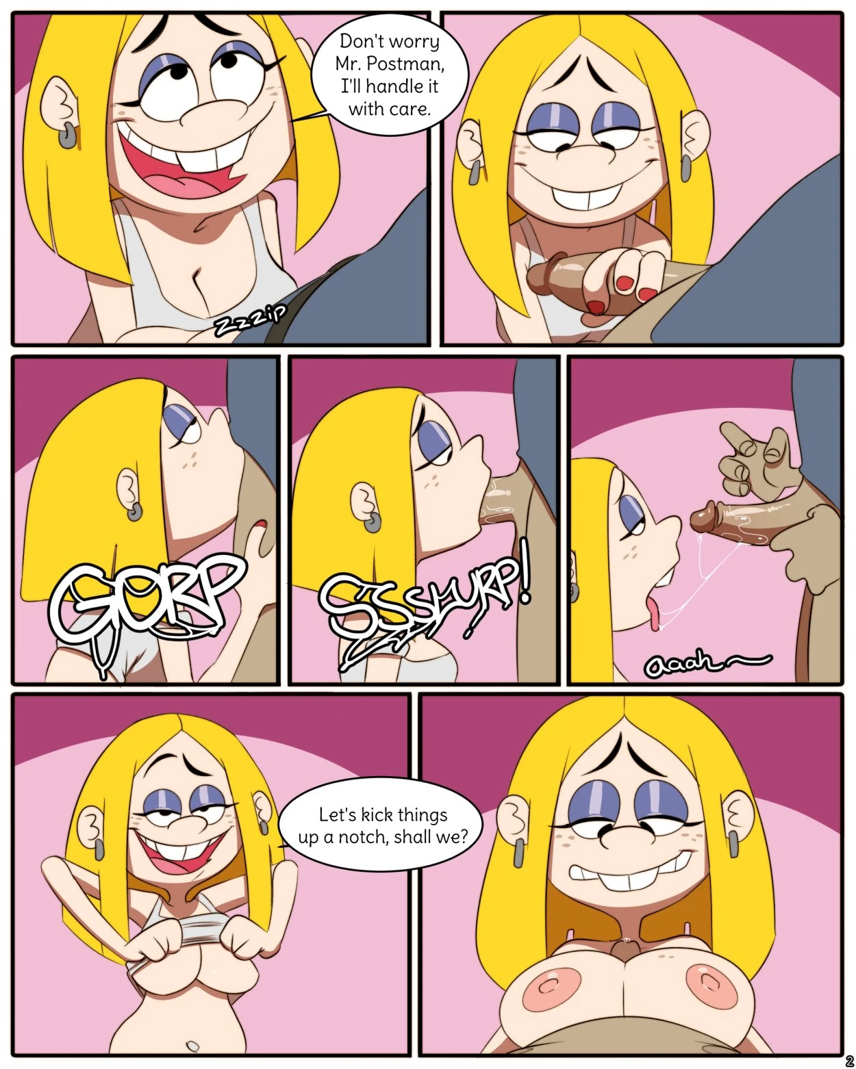 Kanker Sisters In CockBreakers porn comic picture 3