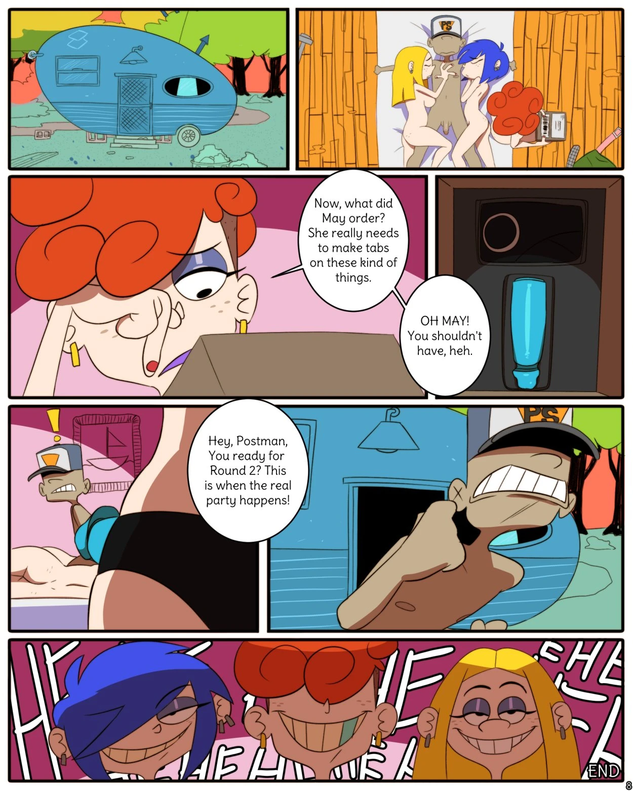 Kanker Sisters In CockBreakers porn comic picture 9