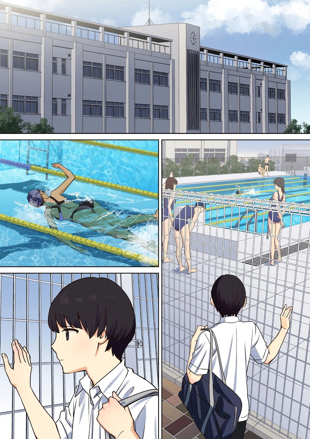 Kanojo no Okaa-san ni Doutei o Ubawareru Hanashi | How My Girlfriend's Mom Took My Virginity porn comic picture 3