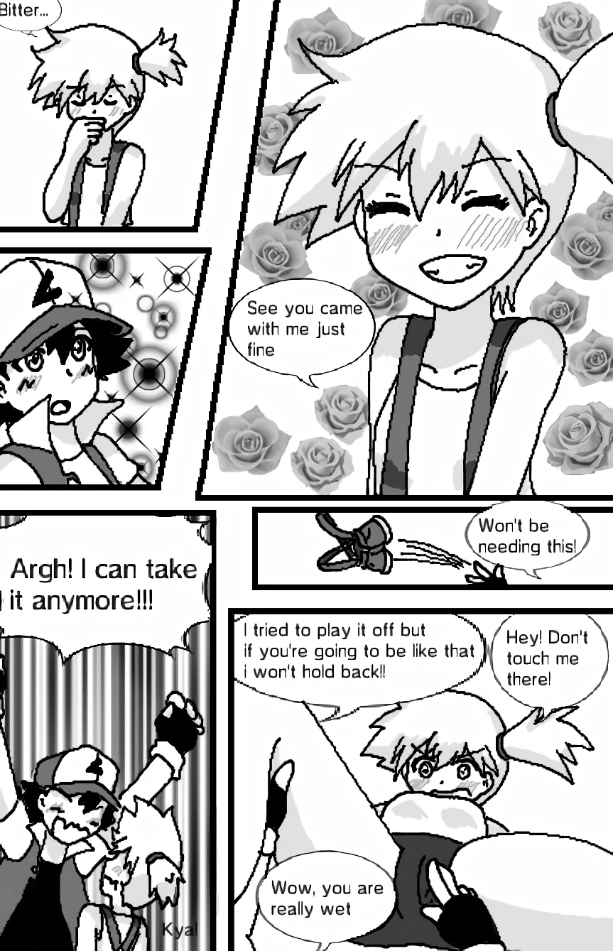 Kasumi and Satoshi porn comic picture 4