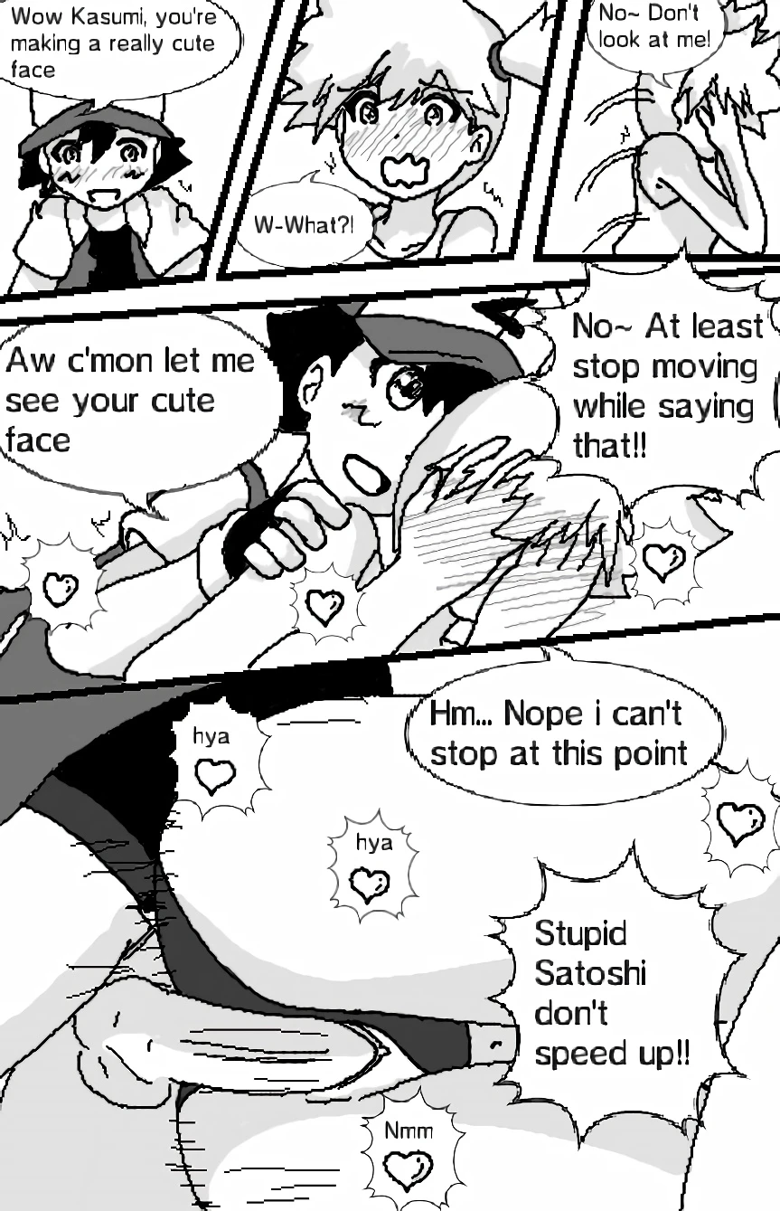 Kasumi and Satoshi porn comic picture 7